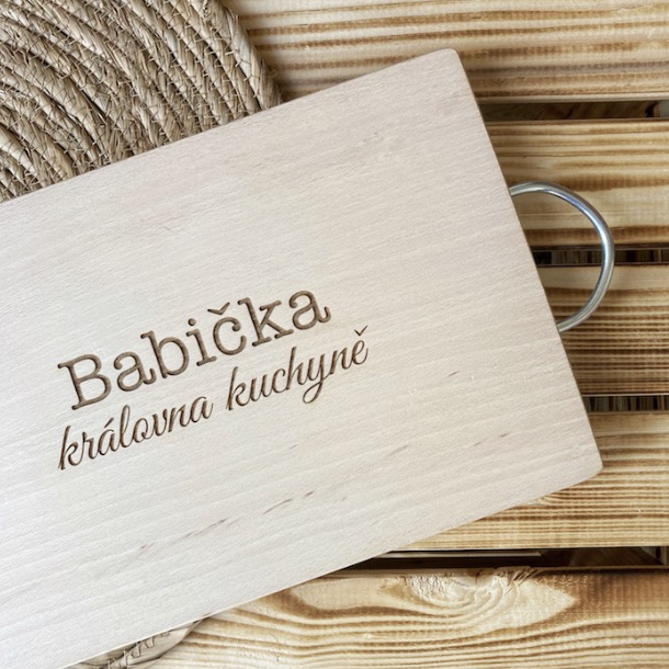 Kuchyňské prkénko pro Babičku
